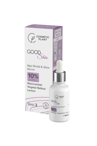 Cosmetic Plant Good Skin Αντιγηραντικός Ορός Λάμψης και Προστασίας, 30ml