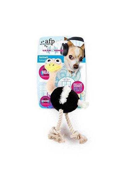 All For Paws Ultrasonic Ostrich Toy for Dogs 28.5cm