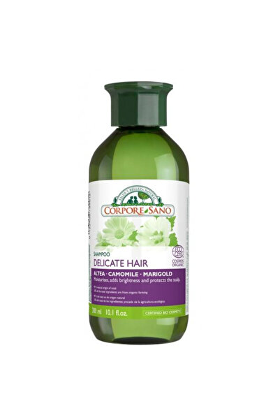 Corpore Sano Shampoo for Fragile Hair and Sensitive Scalp with Mallow, Chamom...