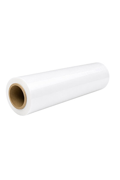 AGOPACK Folie Stretch Manuală Albă, 23 Microni, 134 m, 1,5 kg, pentru Ambalar...