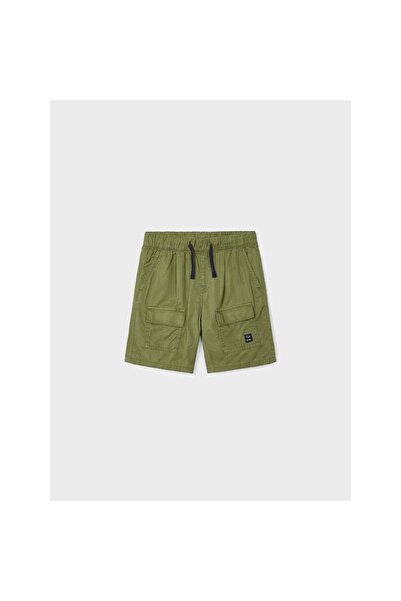 MAYORAL Pantaloni scurți din material textil pentru băieți 3237 Verde
