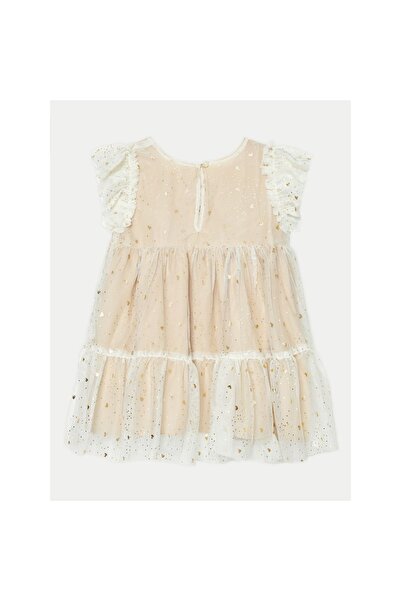 GAP Rochie elegantă de fată 646791-00 Crem