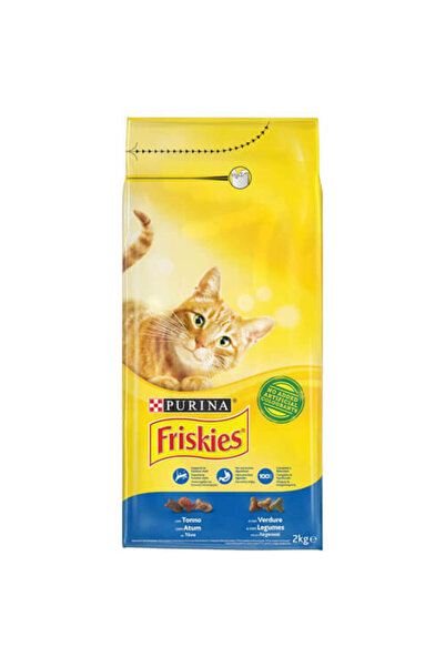 Friskies ΓΑΤΟΤΡΟΦΗ ΚΡΟΚΕΤΑ 2kg - (ΤΟΝΟ-ΛΑΧΑΝΙΚΑ)