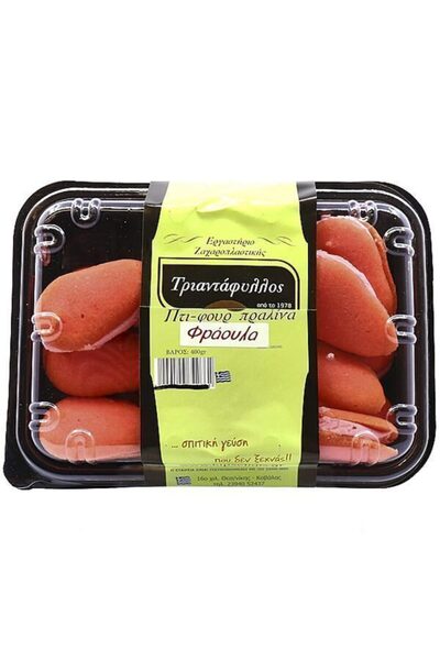 TRIANTAFYLLOS ΤΡΙΑΝΤΑΦΥΛΛΟΣ ΠΤΙ-ΦΟΥΡ 400gr. - (ΠΡΑΛΙΝΑ ΦΡΑΟΥΛΑ)