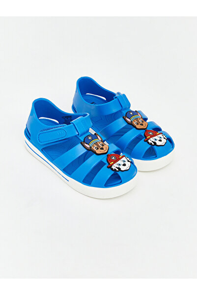 LC Waikiki Lcw Steps Blue Printed Baby Boy Sandals