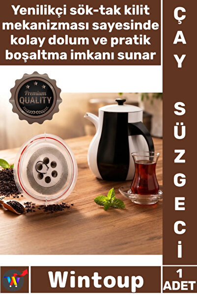 Wintoup # Strainer Quality Herbal Infusion Metal Stainless Steel Star Design ...
