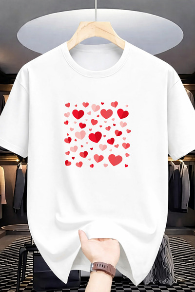 Pink Sky Premium Oversize T-Shirt 100% Cotton Unisex Comfortable Fit Trending...