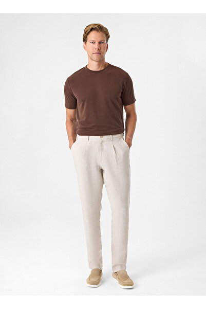 Back And Bond Natural Men's Slim Fit Trousers B35S31034
