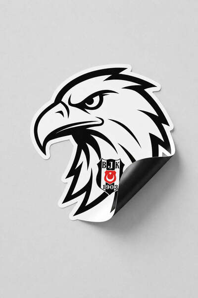 Beşiktaş Wall Sticker Eagle 1 90 cm - Licensed Original