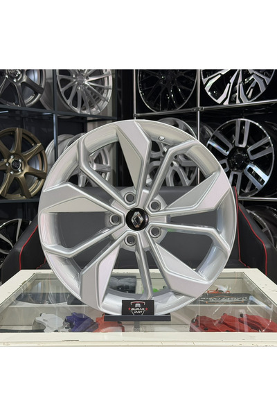 RC 18 İNÇ 5X114.3 RENAULT MEGANE UYUMLU SİLVER JANT MODELİ (4ADET)