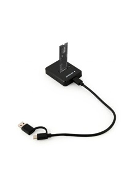 Gembird Statie de andocare pentru unitati SSD M.2 SATA si NVME, GEMBIRD, negru