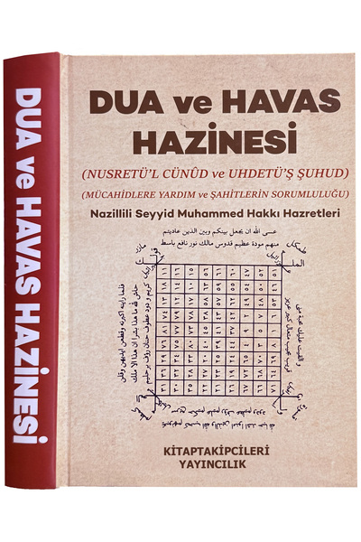 kitaptakipcileri Dua ve Havas Hazinesi Kitabı Nusretül Cünud Ve Uhdetüş Şuhud...