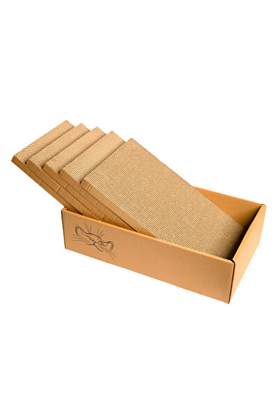 Thunderpaws Thunder Paws Case Cat Scratcher 44x25x12.5cm - Natural
