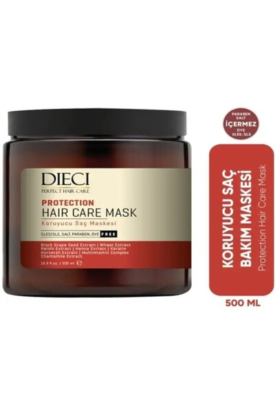 DIECI PERFECT HAIR CARE قناع ديسي لحماية الشعر 500 مل |   قناع العناية بالشعر...