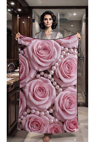 Elmas Dizayn Custom Design Brand Bath Beach Sports Towel Luxury Premium Organ...