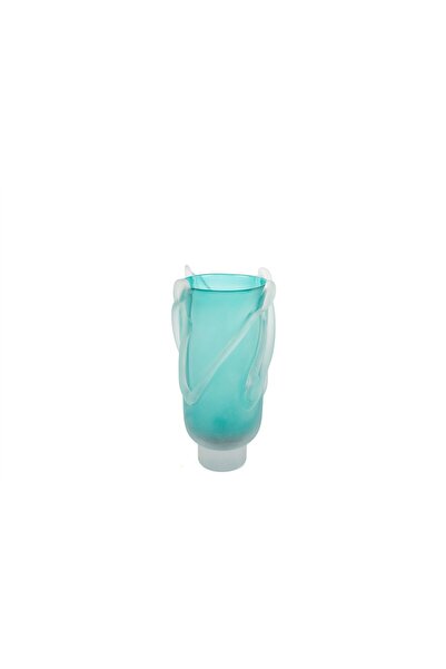 Mikasa Moor Matte Embossed Glass Vase 18X33Cm