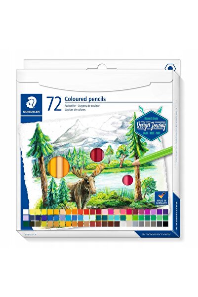 Staedtler 72 de culori Cretă colorată Călătoria de Design