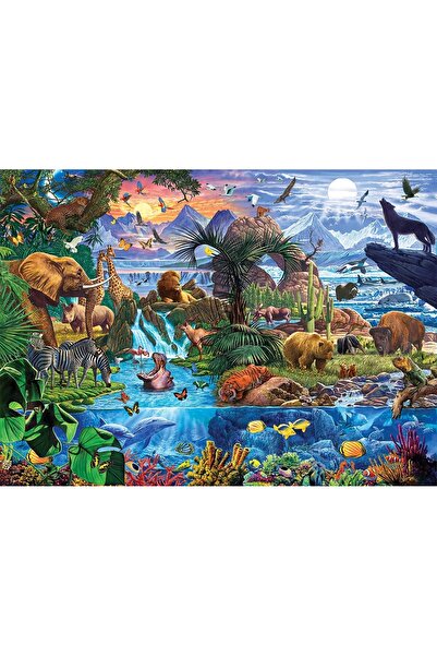 Eurographics Puzzle 5000 Fauna Terestră 8520-5881