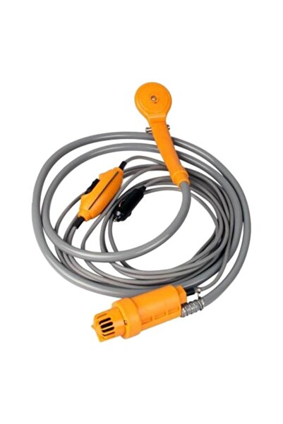 OEM Duș portabil de camping, 12 V, 4x2 m, Plastic, Portocaliu