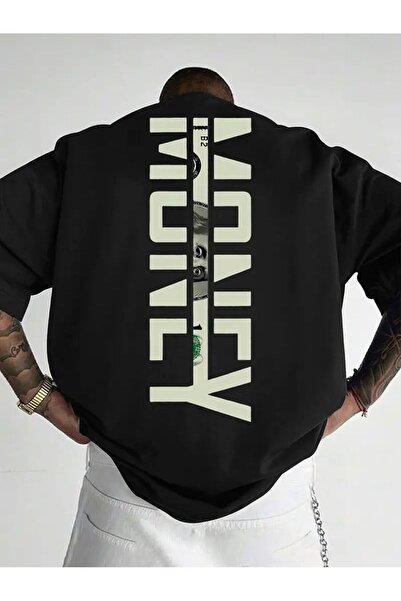 TİMİSİVA Μπλουζάκι Unisex oversized με τύπωμα με κοντό μανίκι και λαιμόκοψη, ...