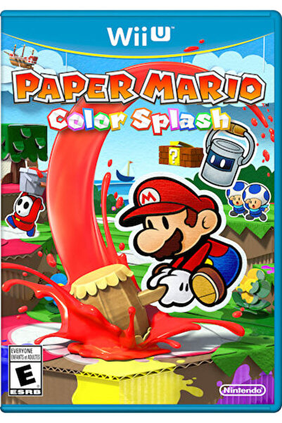 Nintendo Πάπερ Μάριο: Έκρηξη Χρωμάτων Παιχνίδι Wii U (Μεταχειρισμένο)