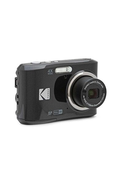 Kodak كاميرا رقمية PIXPRO Friendly Zoom FZ45-BK بدقة 16 ميجابكسل مع تكبير بصري 4x وعدسة واسعة الزاوية 27 مم وشاشة LCD مقاس 2.7 بوصة