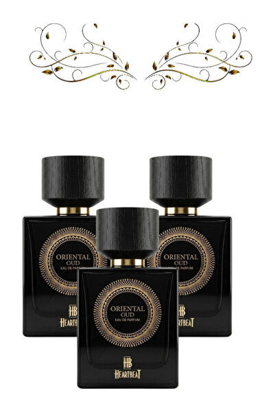 Heartbeat 3 قطع من عطر العود الشرقي 100 مل