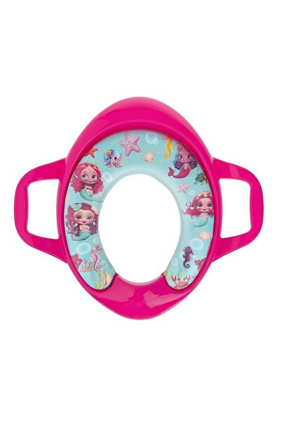 OEM Adaptor/reductor WC copii, roz, 35x30cm – ajutor practic pentru tranziția...