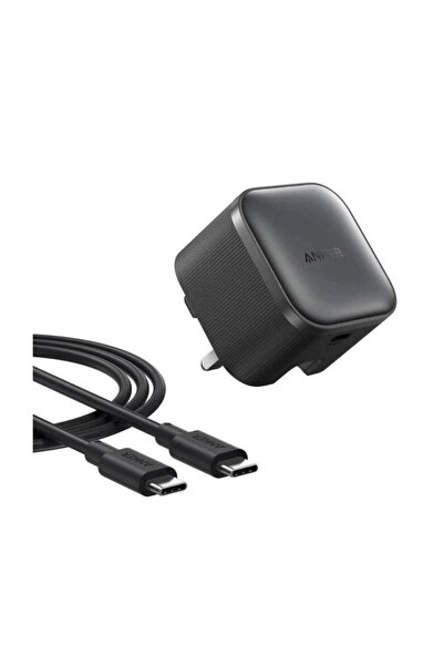 Anker Nano Charger with USB-C Cable Black