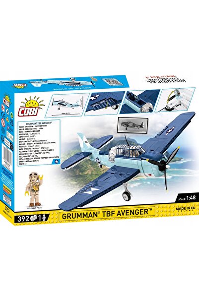 COBI SAMOLOT 5752 Grumman TBF Avenger 392 piese
