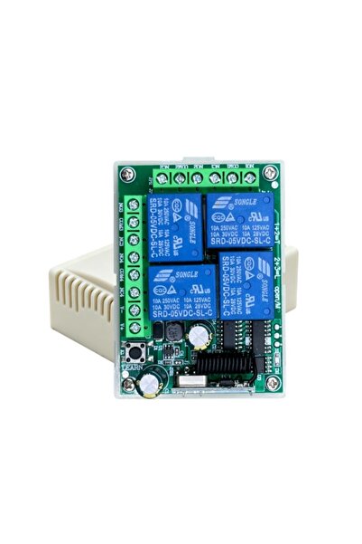 Choice6 Relay 1PCS Smart Multiple DC 12V 24V 10A 433 MHz 4CH Wireless Relay R...