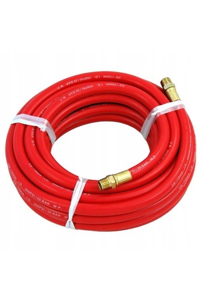 neilsen Furtun pneumatic flexibil din cauciuc, rezistent la ulei, 10mm, 9m, 2...