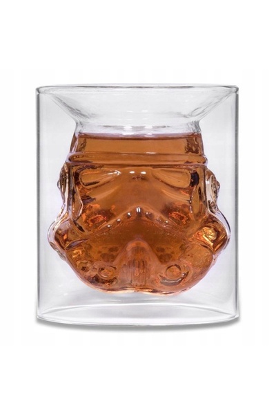 THUMBSUP.ART Pahar Stormtrooper 150 ml Star Wars, din sticlă groasă, în formă...