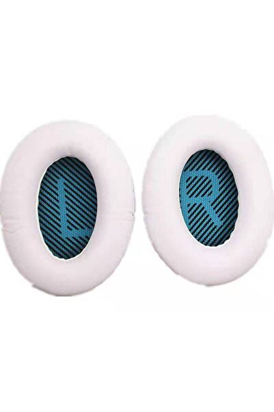 Choice1 White Blue LR Replacement Earpads For Bose QC2/QC15/QC25/QC35 AE2/2W/...