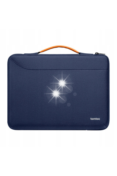Tomtoc Defender a 22 Geantă de laptop tip servietă, Albastru marin, 14''