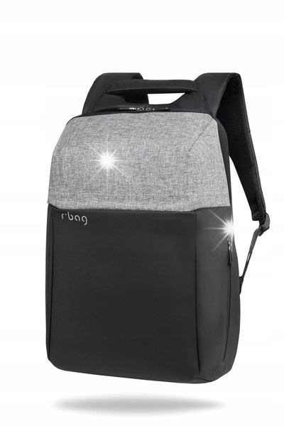 ME&R BAG Rucsac urban R-Bag Fort pentru laptop 13-15,6 " cu USB Gri Z052