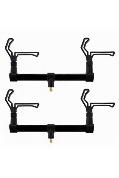 flamesan Set Suporturi Lansete Pescuit 2X Buzz Buzzer Bar + 4X Suporturi Vârf...