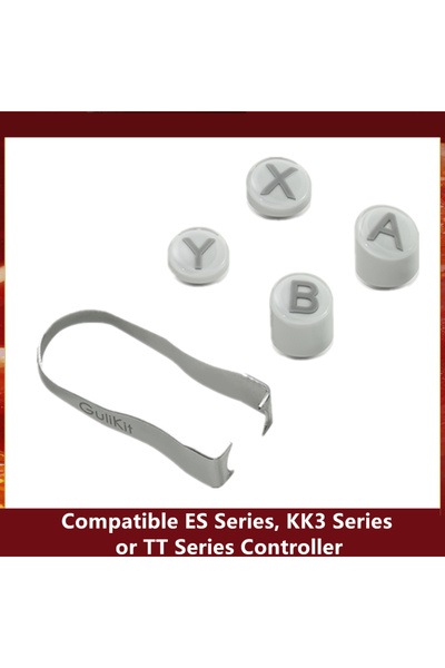 Choice Gray Gulikit Controller Accessories B A X Y Button Placement Keycap fo...