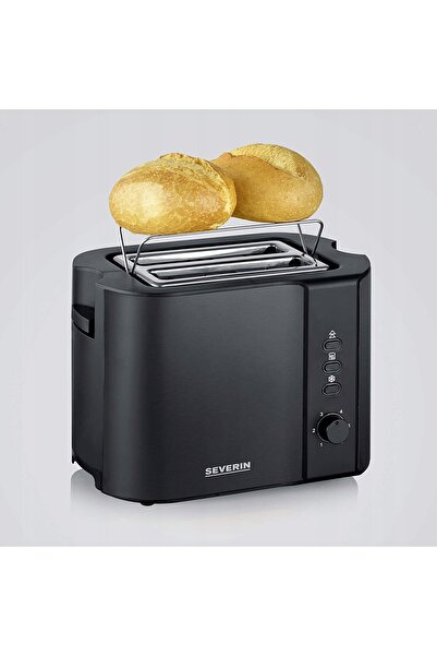 Severin TOSTER 800W GRILL PENTRU PÂINE NEGRU 6 NIVELURI DE PRĂJIRE AT9552