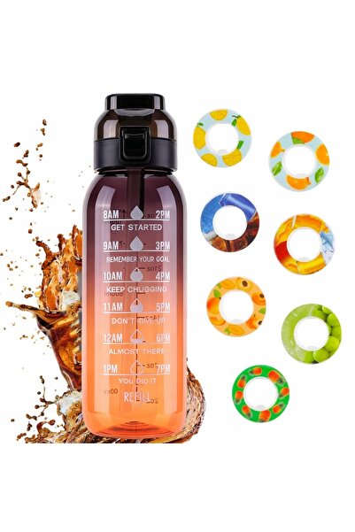 NO BRAND Sticlă de apă 100ml Black Spice - 7 bucăți