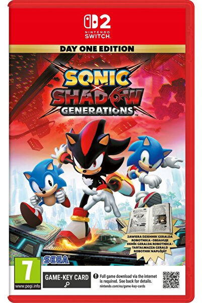 SEGA SONIC X Shadow Generations PL | Nintendo Switch 2 | 28-stronnicowy A...