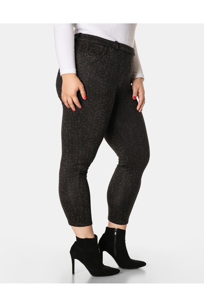 NO BRAND Pantaloni călduroși pentru femei, cu căptușeală din fleece 46116-4 XL