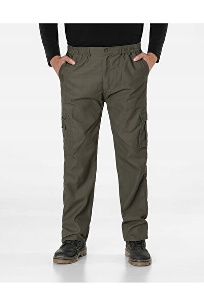 NO BRAND Pantaloni bărbați combat trekking militari cargo cu buzunare sc221-3 L