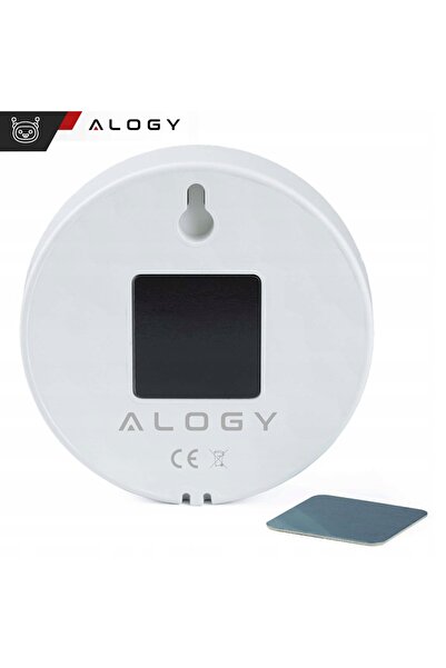 NO BRAND Lampă LED Alogy cu senzor de mișcare, alimentată cu baterie, albă, 8 cm