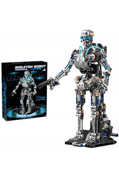 NO BRAND Schelet robot educațional 692 El. Jucărie STEM cu blocuri de constru...
