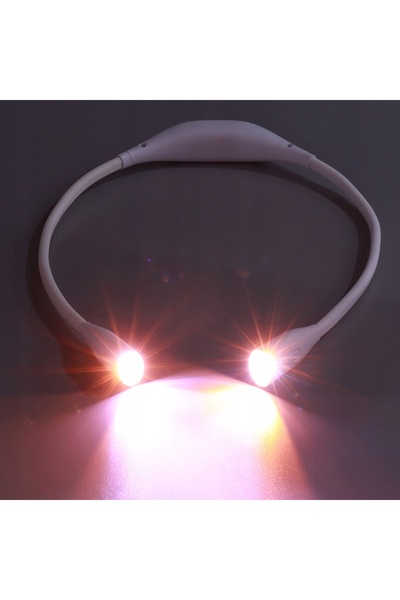 NO BRAND Lampă LED de citit cărți, tip lanternă de gât, 1000mAh, USB, flexibi...