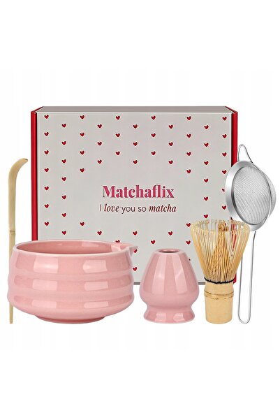 NO BRAND Set cadou de ceai din bambus Matcha Chashaku Tel Lingură 5El