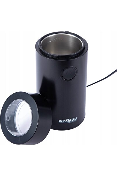 Kraft&dele MORĂRĂ PORTABILĂ PENTRU MĂCINAREA BOABELOR DE CAFEA, ELECTRICĂ, 20...