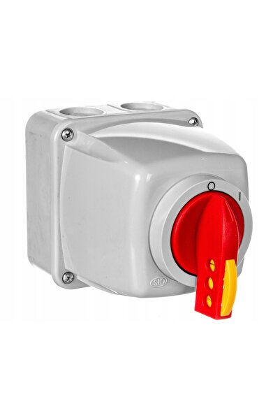 NO BRAND Conector cosmetic tip Cam Lock, în carcasă, 0-1 3P 80A, cu blocare c...