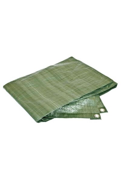 NO BRAND Prelată de siguranță verde 6x8